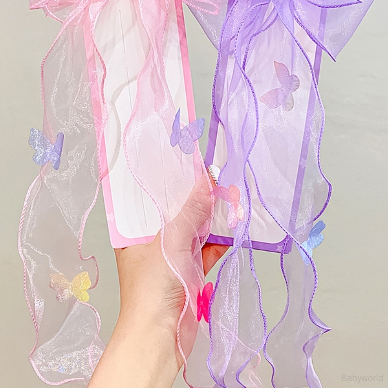 Kẹp Tóc Hình Vương Miện Phối Lưới Xinh Xắn Cho Bé Gái