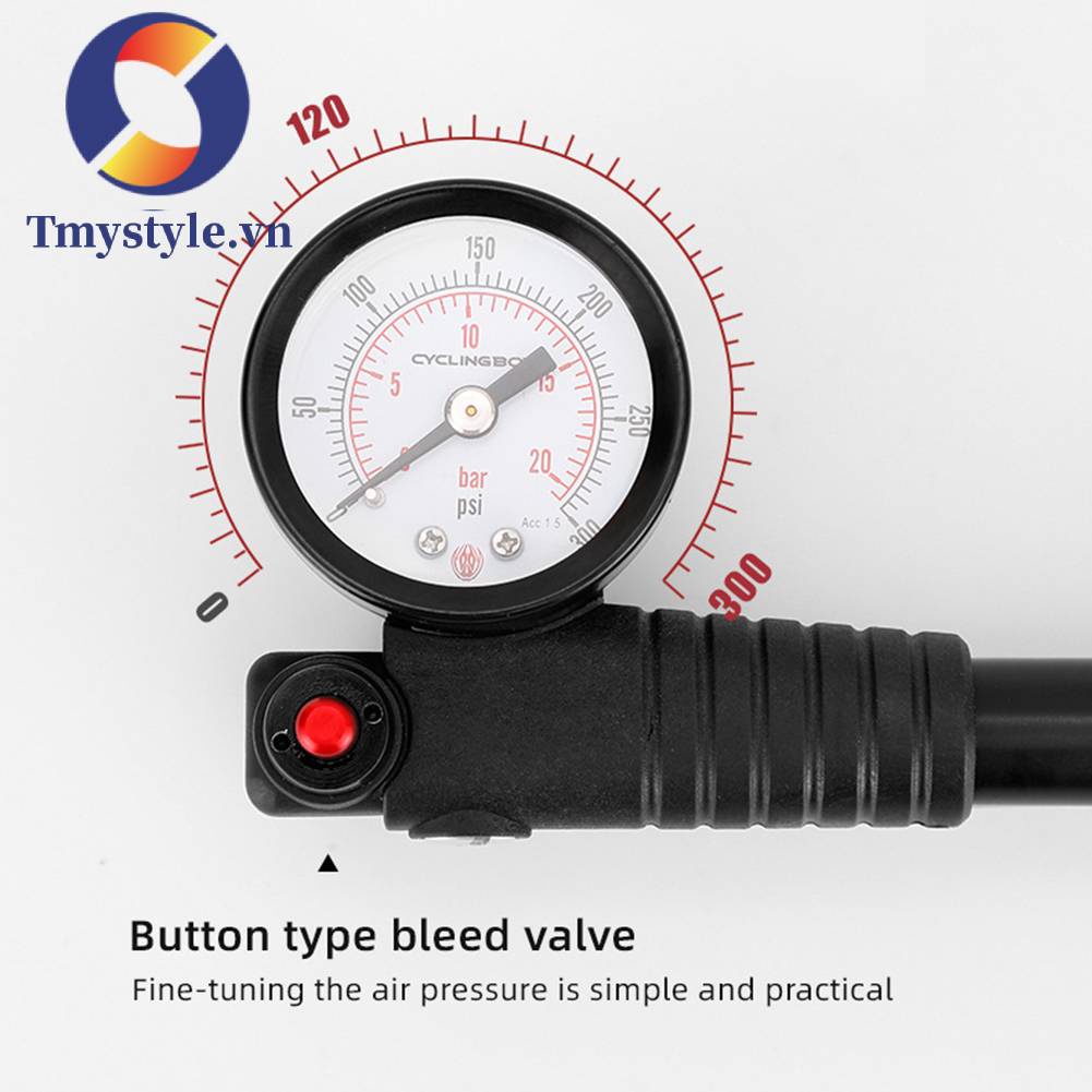 Bơm Xe Đạp Áp Suất Cao 300PSI