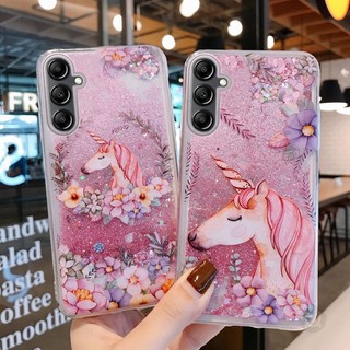Ốp Lưng Cho Samsung Galaxy A57 A37 A17 A56 A36 A26 A16 A06 A55 A35 A25 A15 A05S A14 A24 A34 A54 A04S A12 A32 A72 A52S A13 A23 A33 A53 A73 Ốp Lưng Lấp Lánh Cát Lỏng