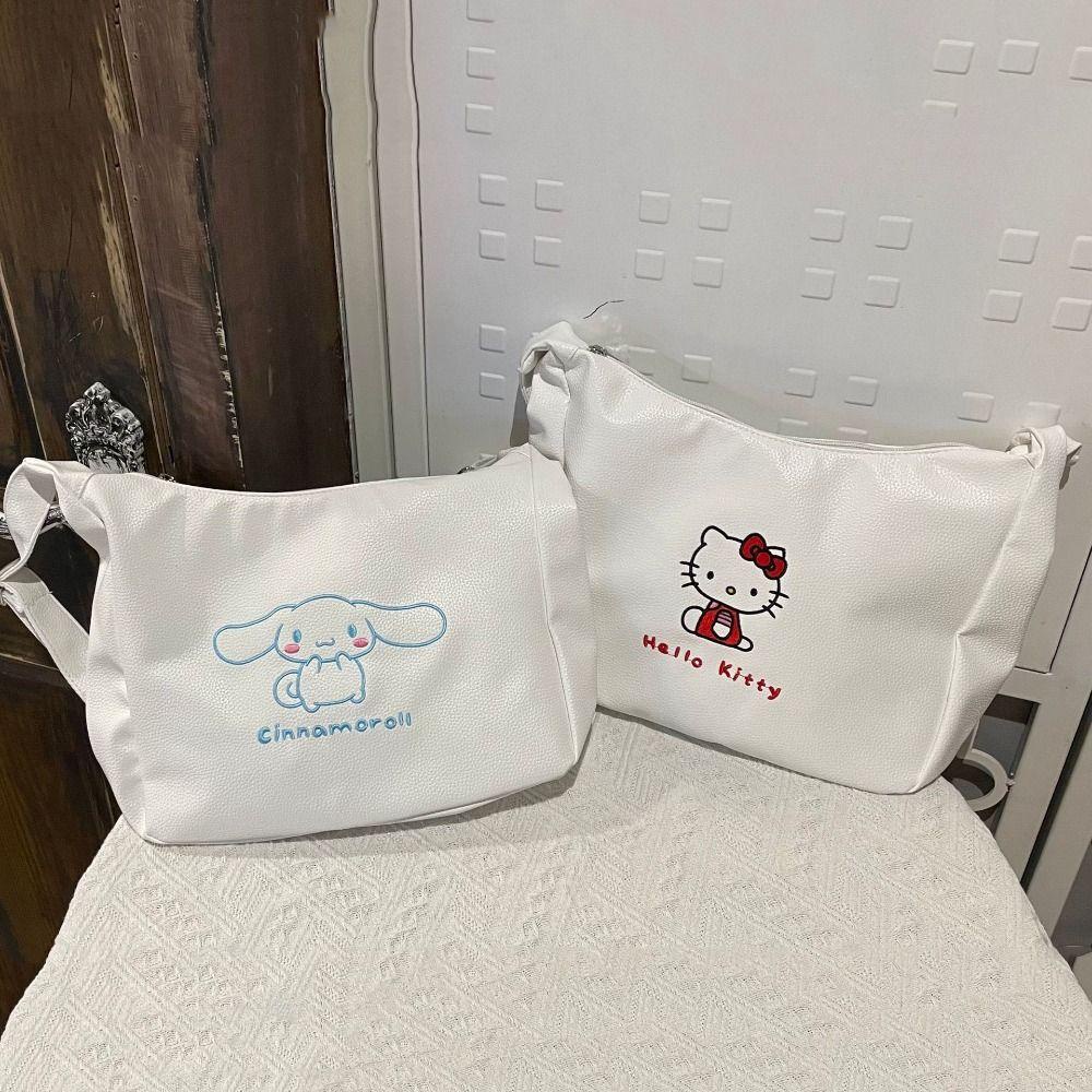 DYRUIDOJ Túi Da PU Đeo Chéo Hình Melody Cinnamoroll Dễ Thương Cho Nữ