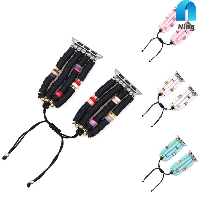 Dây Đeo Mềm Phong Cách Boho Thay Thế Cho iWatch 42-44mm