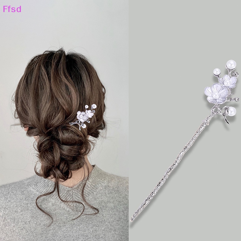 {Ffsd} Kẹp Tóc Hoa Đào Đính Ngọc Trai Nhân Tạo Quà Tặng Đám Cưới Bán Chạy