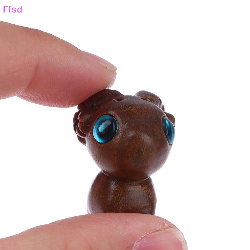 {Ffsd} Mặt Dây Chuyền Hình Cừu Nhỏ Màu Xanh Lá Chạm Khắc Dễ Thương Làm Quà Tặng DIY