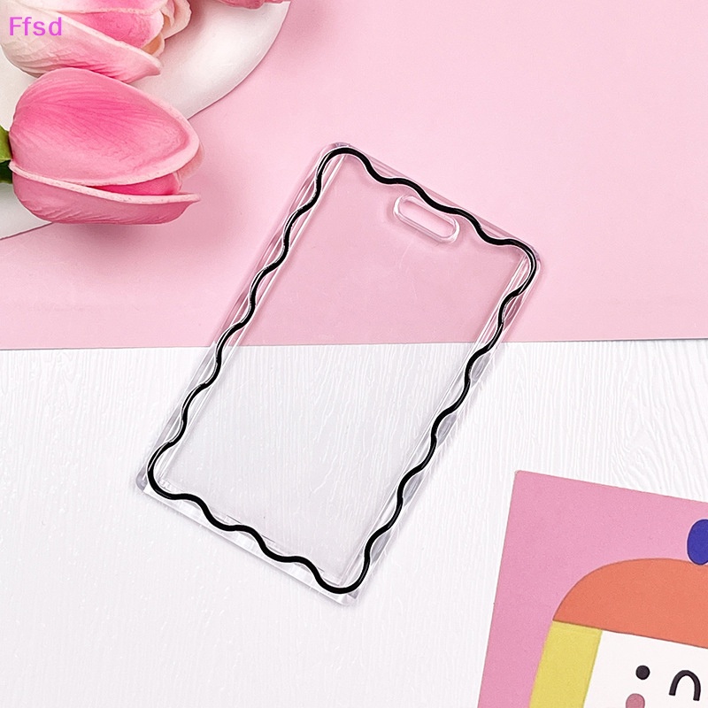 Bao Đựng Thẻ Ảnh Bằng Acrylic Trong Suốt 3 Inch In Hình Thần Tượng