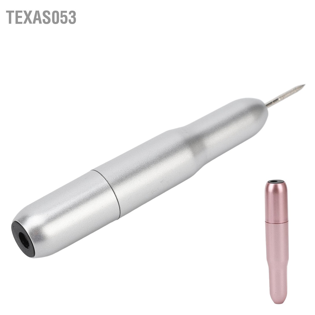 Texas053 Máy mài móng tay Điện cầm bằng nhựa USB 20000 RPM khoan để loại bỏ da chết