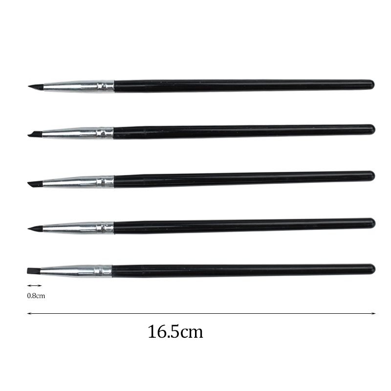Set 5 Bút Silicone Tự Dính Chuyên Dụng Cho Nha Khoa