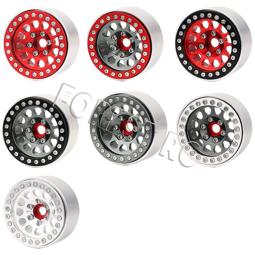 Set 4 Vành Bánh Xe 1.9 Inch Bằng Hợp Kim Nhôm Cho TRX4 TRX6 Axial SCX10 III AXI03007 GRT EX86190 Tỉ Lệ 1 / 10