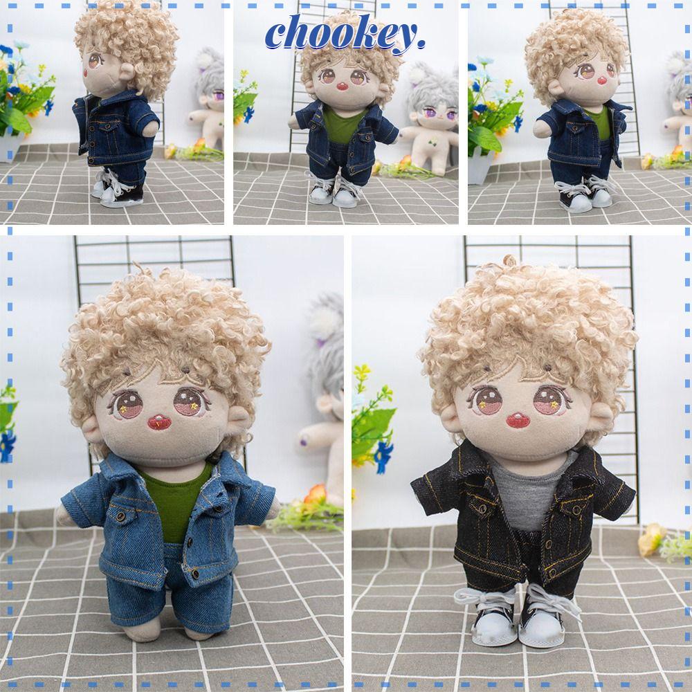CHOOKEY 1 Bộ Quần Áo Kích Thước 15cm / 20cm Dành Cho Búp Bê 1 / 12