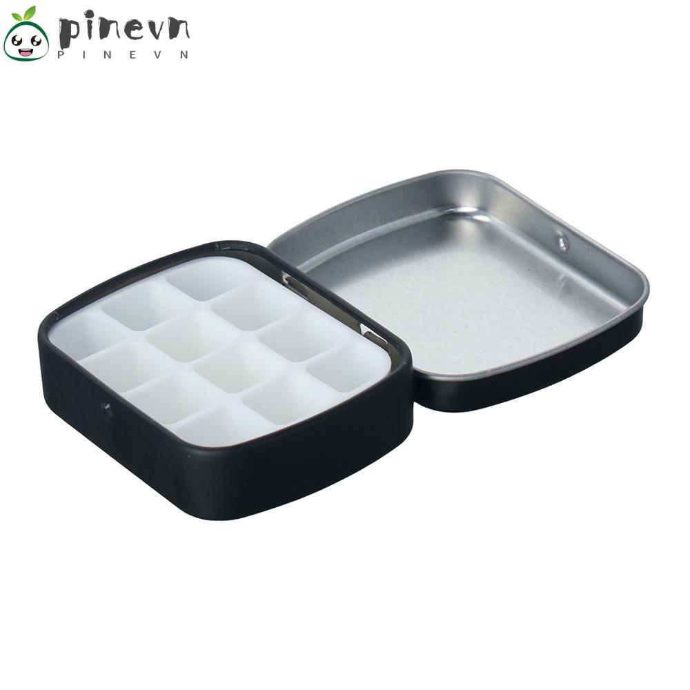 PINEVN Hộp Thiếc Đựng Sơn Màu Vẽ Cho leftover
