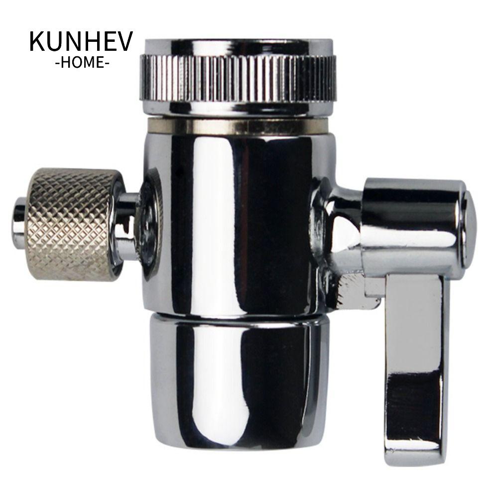 KUNHEV Van Chuyển Đổi Vòi Nước Bồn Rửa Mặt Màu Bạc Kích Thước 1 / 4 "