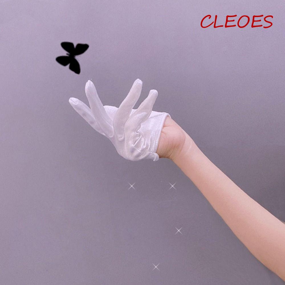 CLEOES Găng Tay Hở Ngón Hóa Trang Phong Cách Hip Hop Cá Tính Cho Nam
