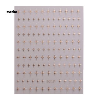 Nhãn Dán Móng Tay 3D Lấp Lánh Siêu Mỏng DIY