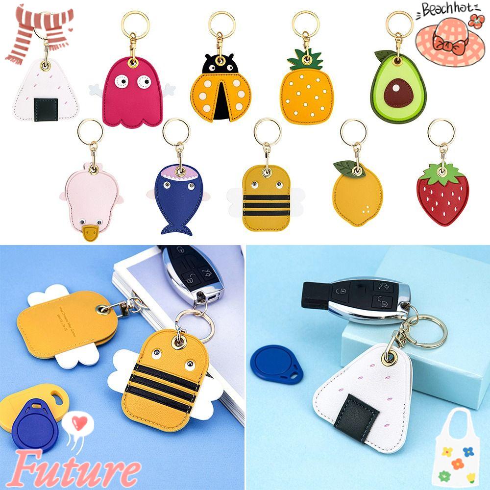 FUTURE Bao Đựng Thẻ Bảo Vệ Chất Lượng Cao Họa Tiết Hoạt Hình Cho Airtag