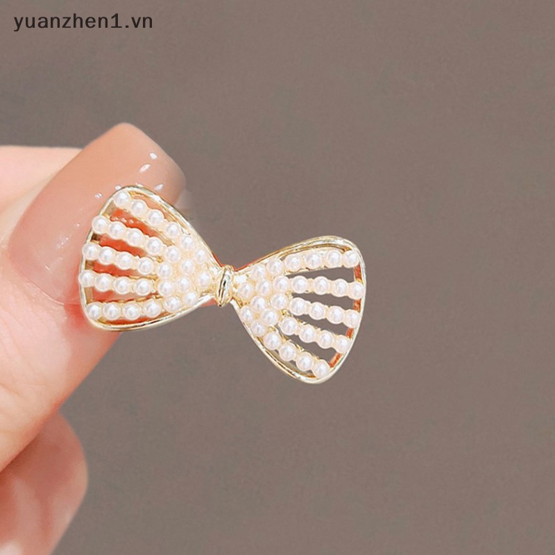 Ghim Cài Áo Hình Ngôi Sao Đính Ngọc Trai Nhân Tạo Thời Trang