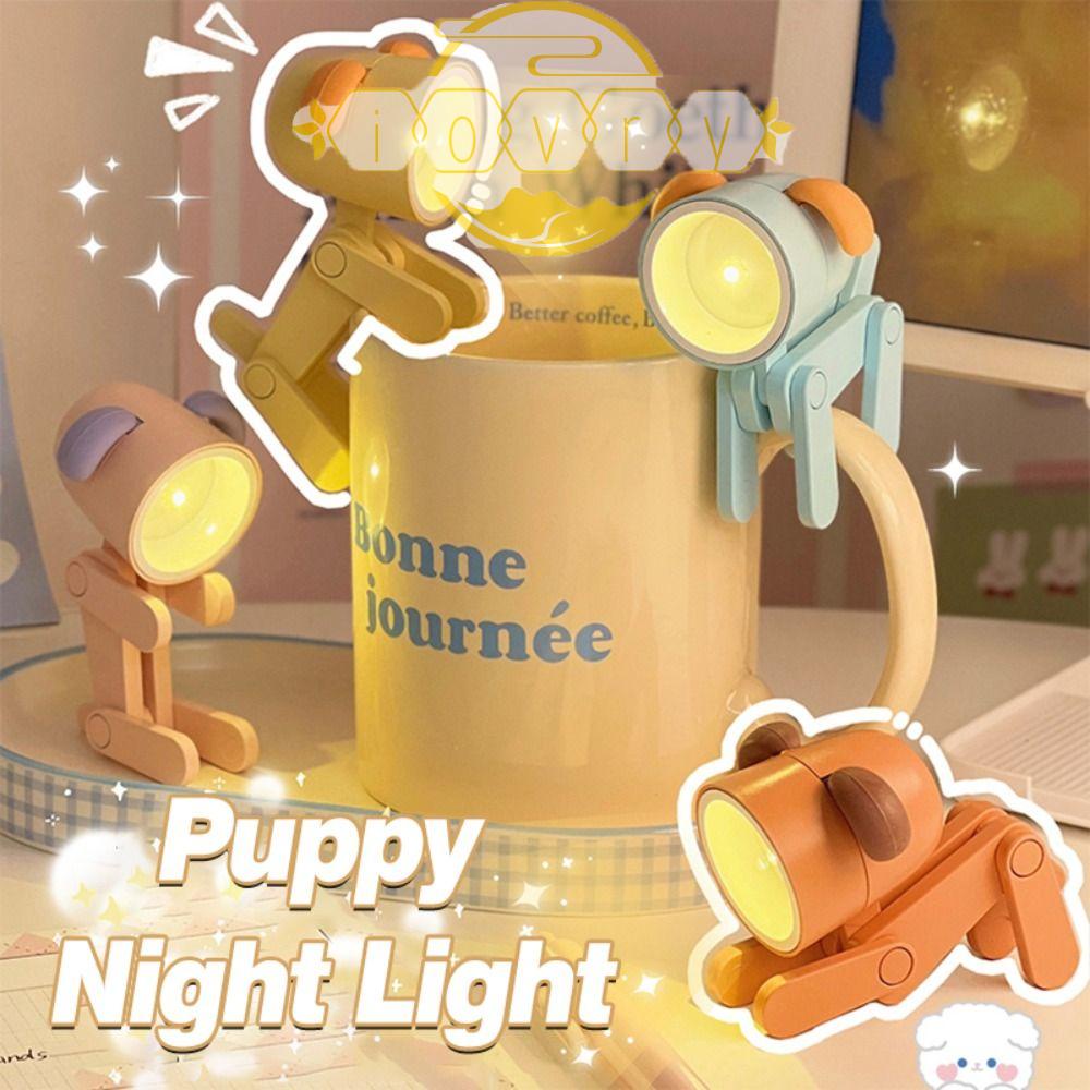 IVORY Đèn Ngủ Bóng LED Mini Dễ Thương Gấp Gọn Dùng Trang Trí