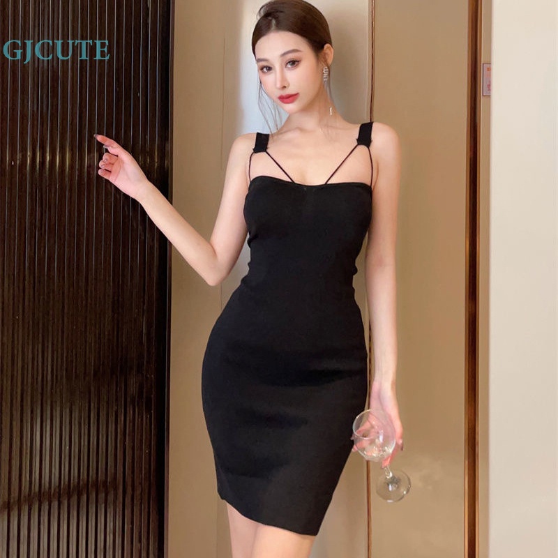 Đầm Ôm Dáng Mini Trơn Màu Gợi Cảm Dành Cho Nữ