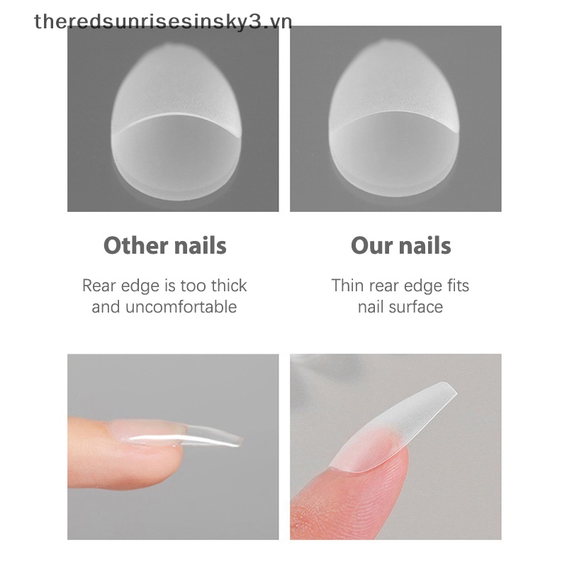 Bộ 100 Móng Tay Giả Thời Trang