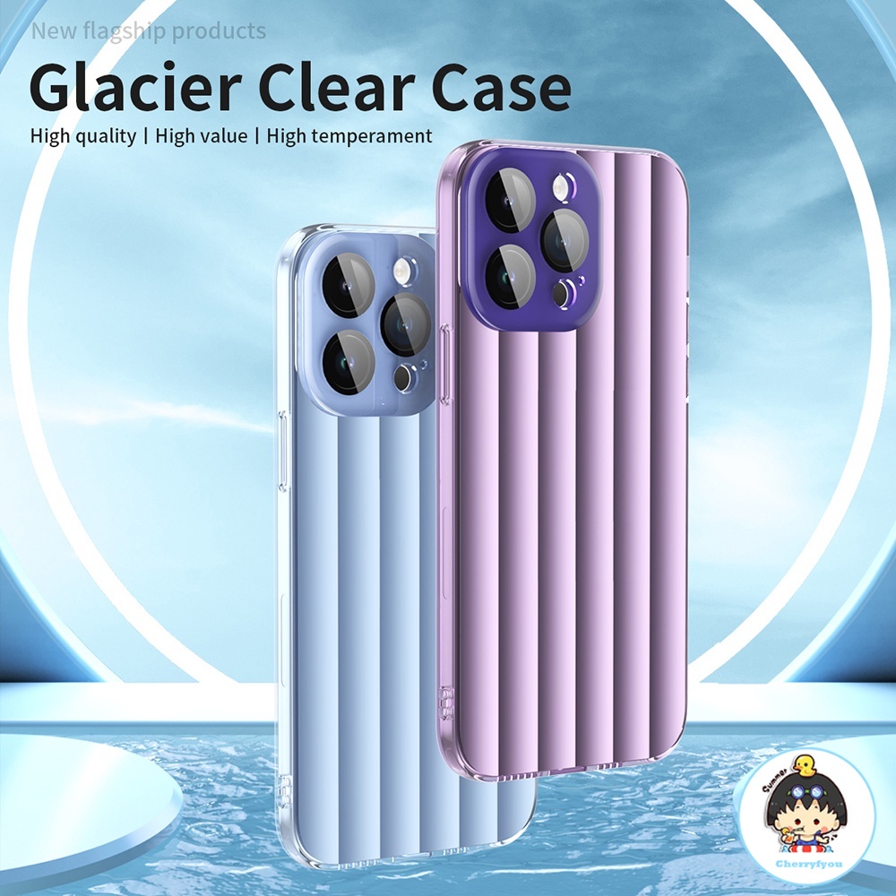 Ốp Điện Thoại TPU Mềm Chống Sốc Bảo Vệ Ống Kính Máy Ảnh Cho IPhone 11 12 13 14 Pro Max