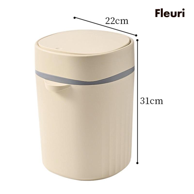 Thùng Rác 12L Thiết Kế Sang Trọng Tiện Dụng Cho Phòng Khách / Phòng Ngủ