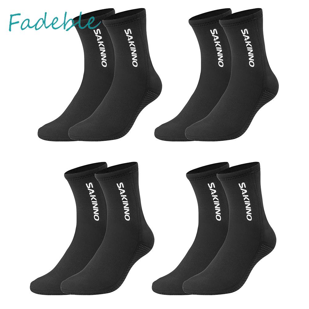 Vớ Đi Biển Bằng Cao Su Tổng Hợp Chống Trầy Xước Chống Lạnh Ấm Áp Cho Nam Và Nữ