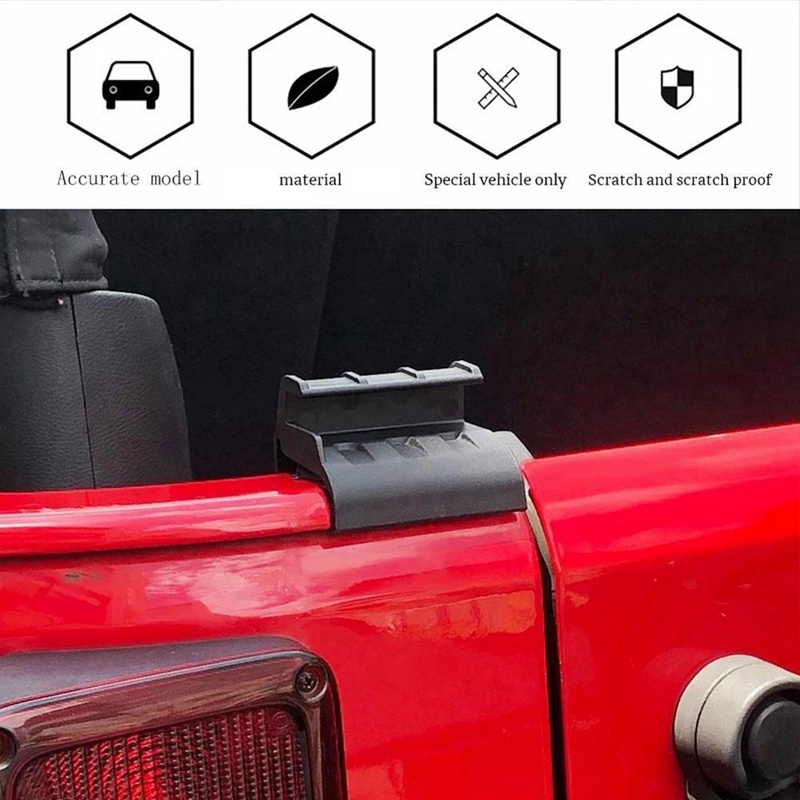 1 Cặp Thanh Giữ Cốp Xe Hơi Chất Lượng Cao 55395761Ae AE AE 55395760Kẹp Cửa Sổ Sau Xe Jeep 2007-2018