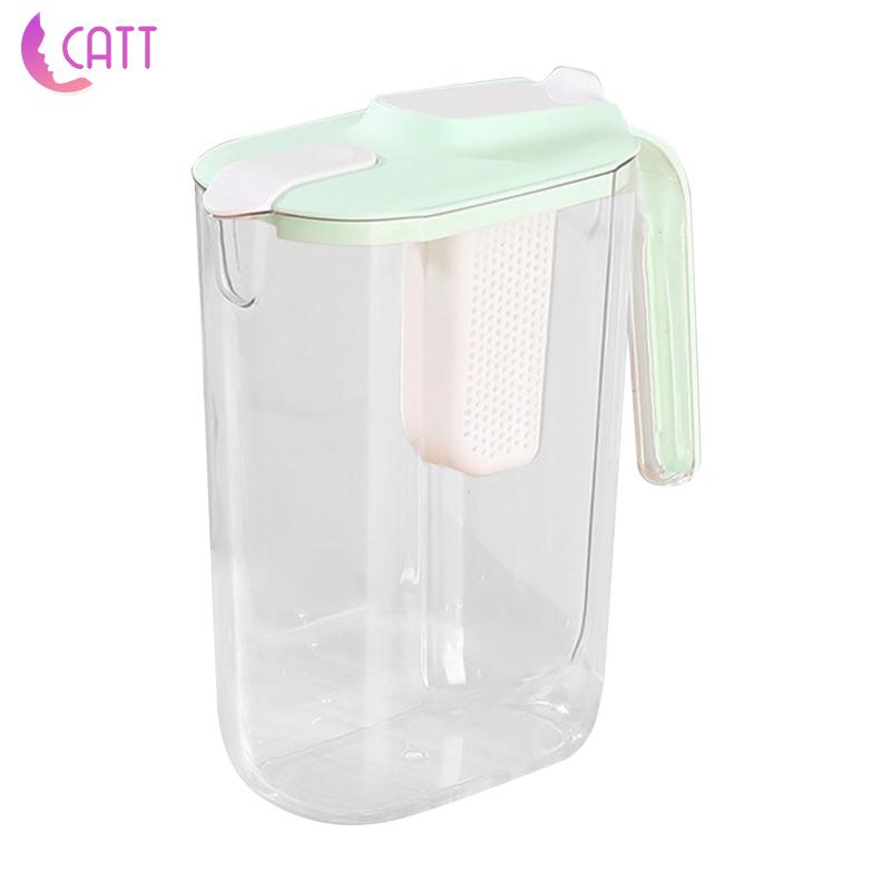 Bình Đựng Nước Carafe Cỡ Lớn Có Nắp Và Tay Cầm Tiện Dụng