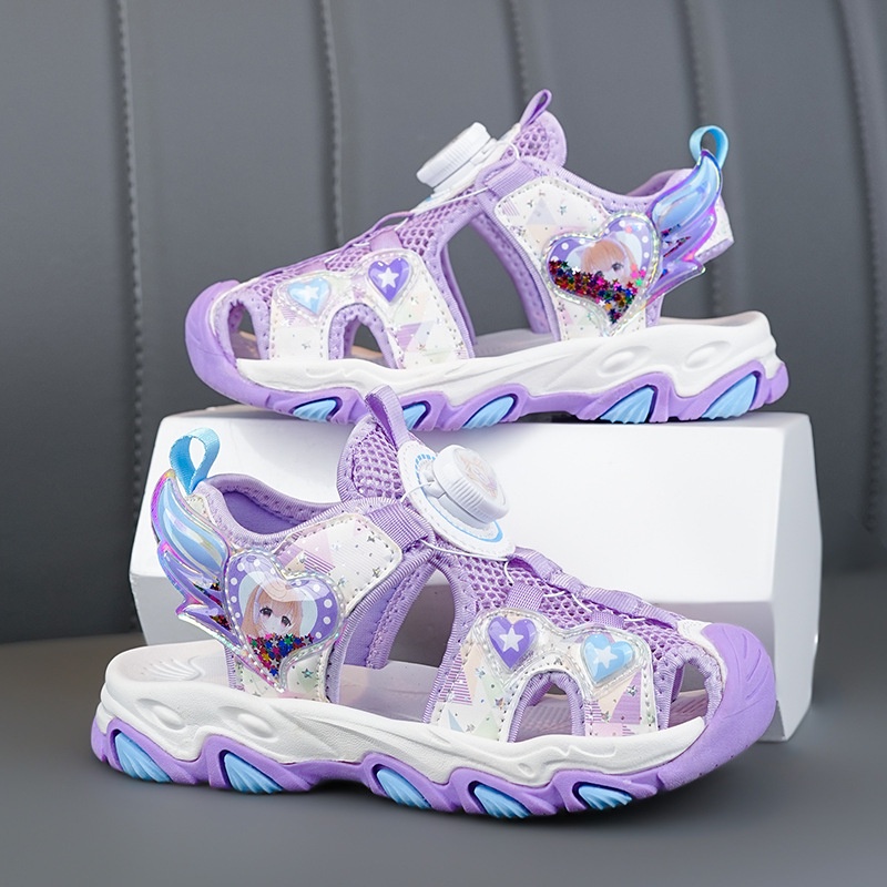 Xăng đan Đi Biển Màu Hồng Thời Trang Mùa Hè 2023 Mới Cho Bé