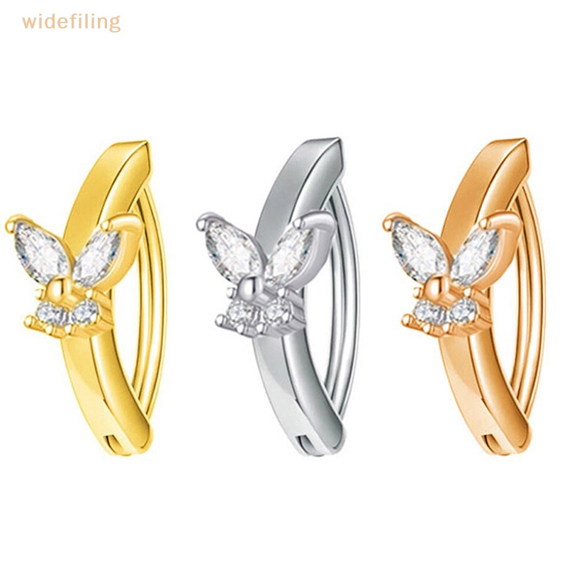 1 Khuyên Rốn Dạng Cong Đính Pha Lê Tối Giản Cho Nữ