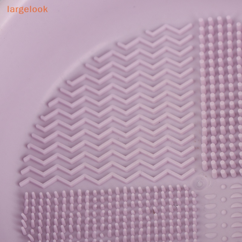 Dụng Cụ Vệ Sinh Cọ Trang Điểm Bằng Silicone Nhiều Màu Sắc