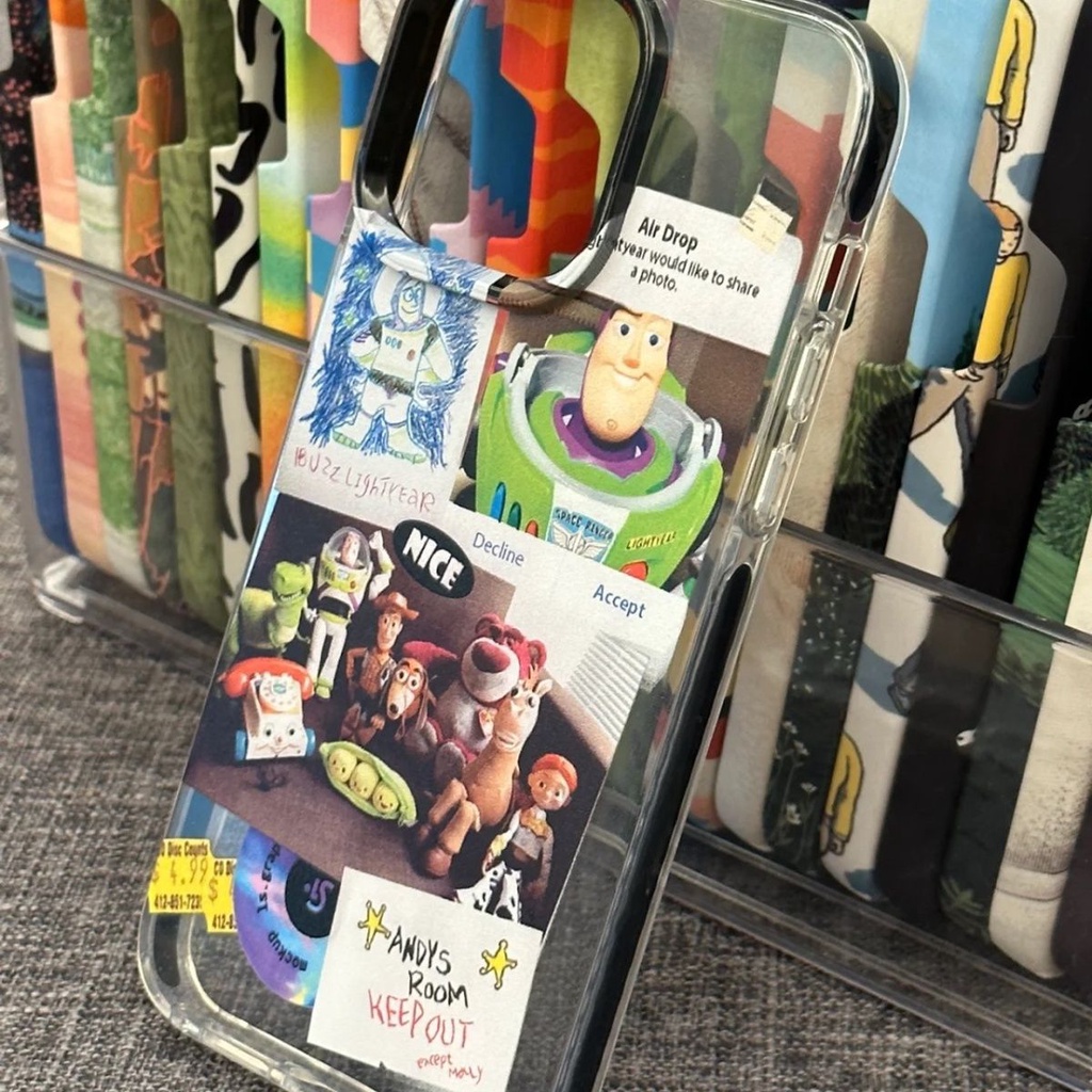 Ốp Điện Thoại Mềm Họa Tiết Hoạt Hình Sáng Tạo 13In Cho iPhone14promax 14pro