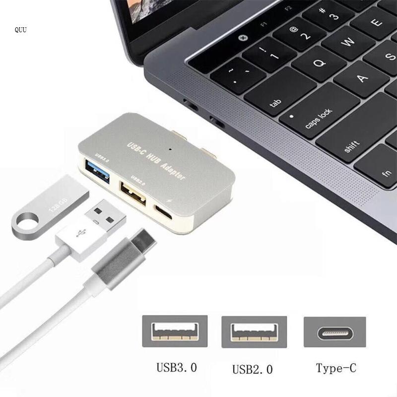 Hub Chuyển Đổi Tốc Độ Cao Chia Cổng USB-C Sang Cổng PD Cho Laptop