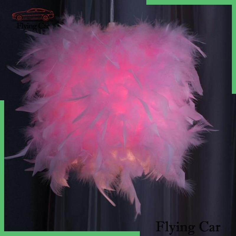 Vỏ Bọc Đèn Trần Hình Lông Vũ Trang Trí Phòng Khách / Tiệc Tùng