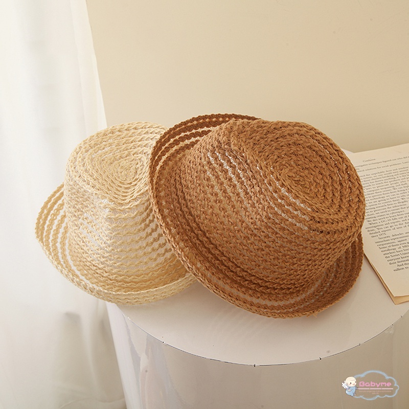 Mũ Cói Chống Nắng Phong Cách Hàn Quốc Tinh Tế Thời Trang Mùa Hè Cho Bé Gái / Bé Trai