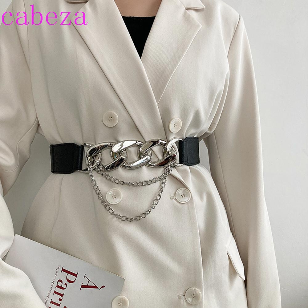 CABEZA Thắt Lưng Dây Xích Tua Rua Phong Cách Punk Gothic Mới Cho Nữ