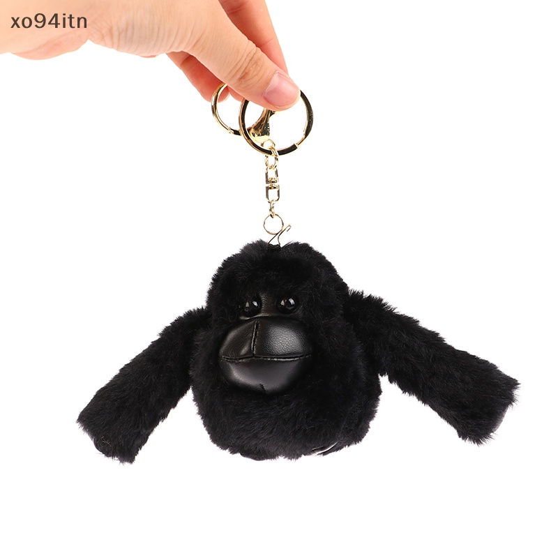 1 Móc Khóa Hình Khỉ Nhồi Bông Dễ Thương