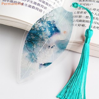 Bookmark đọc sách hình lá phong cách trung hoa cổ điển đẹp mắt