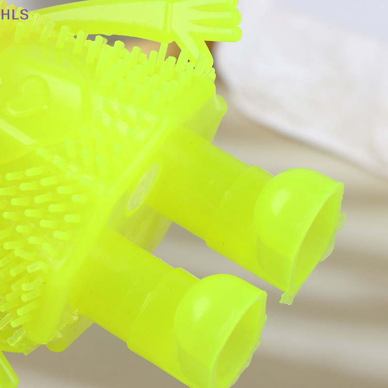 [HLS] Đồ Chơi Bóng Mềm Co Giãn Hình Thỏ Phát Sáng Nhiều Màu Sắc Cho Bé