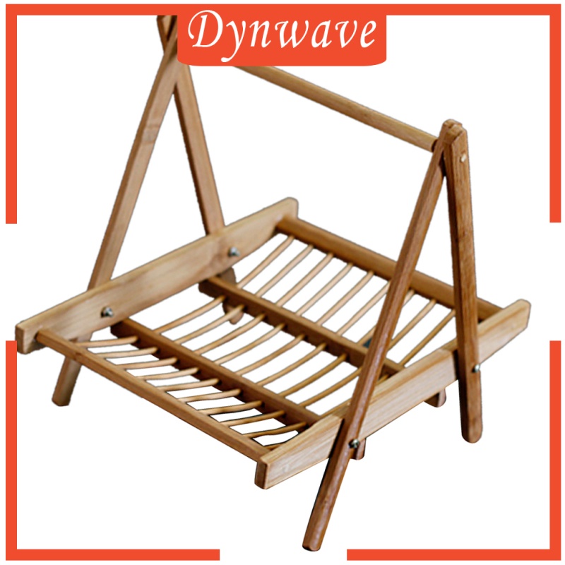 Giá Đỡ Thức Ăn Bằng Tre Có Thể Gấp Gọn Tiện Dụng