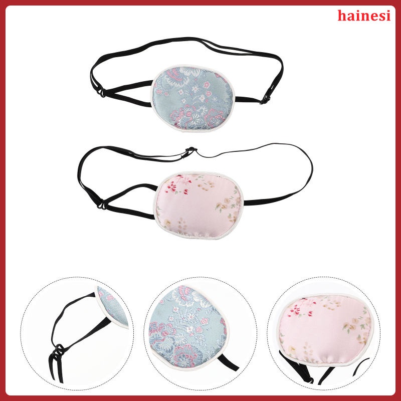 Bộ 2 Miếng Bịt Mắt Ngủ 3d Bằng Lụa Che Phủ Mắt Dành Cho Trẻ Em