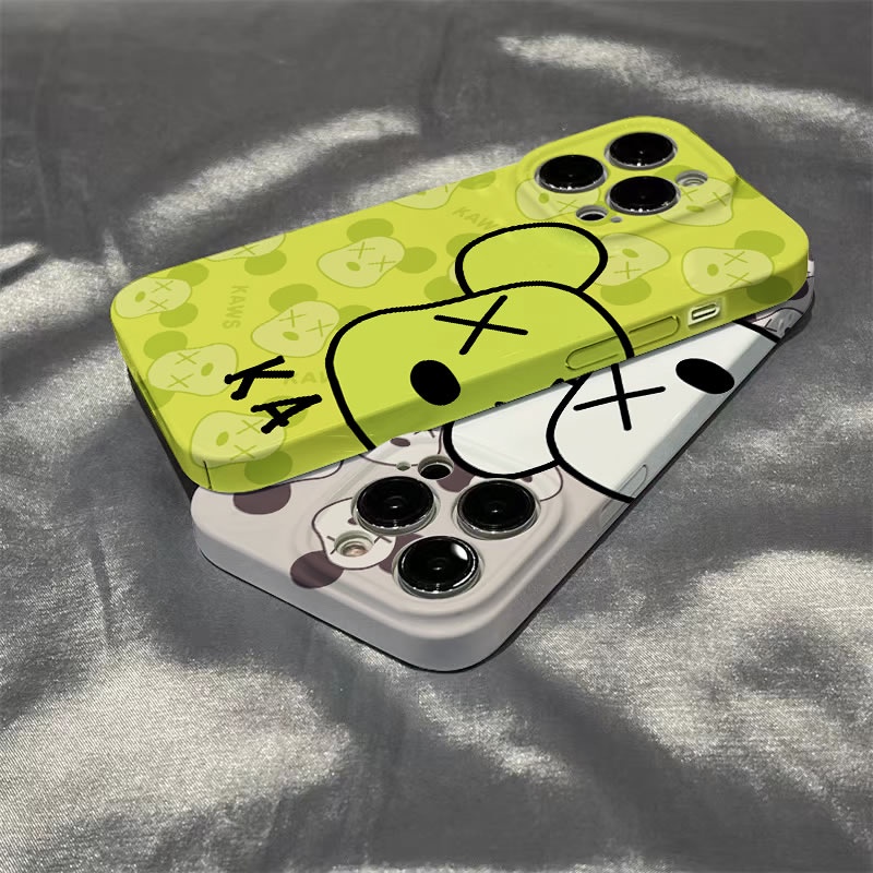Ốp Điện Thoại Cứng Hình Gấu Cho iPhone 14 Pro Max 14Plus 13 13Pro 12Pro 12Promax 11 11Pro 12 13Mini X XR Xs XsMAX 7 8 Plus
