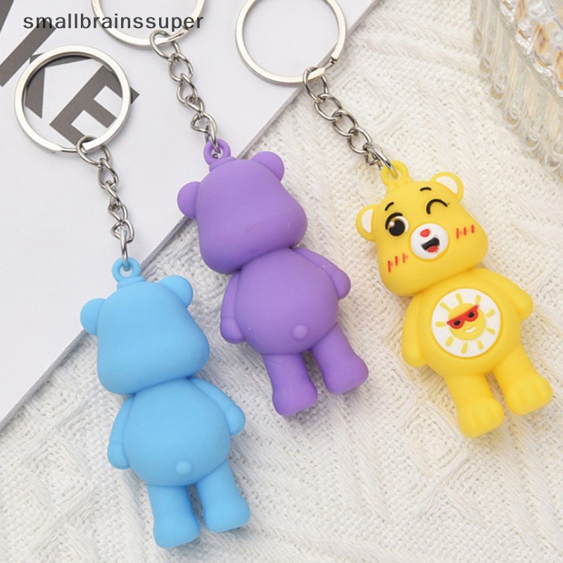 Móc Chìa Khóa Xe Hơi Hình Gấu Hoạt Hình Dễ Thương SBS