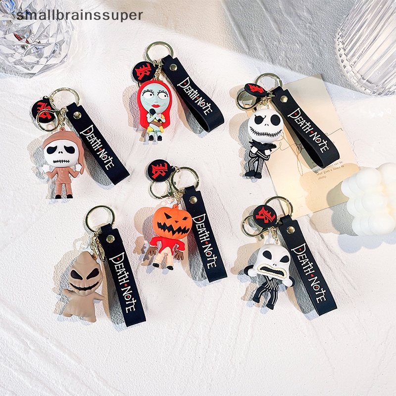 Móc Khóa Xe Hơi Nhỏ Nhắn Hình Phim Hoạt Hình Nightmare Before Christmas Jack Sally Quà Tặng Halloween SBS