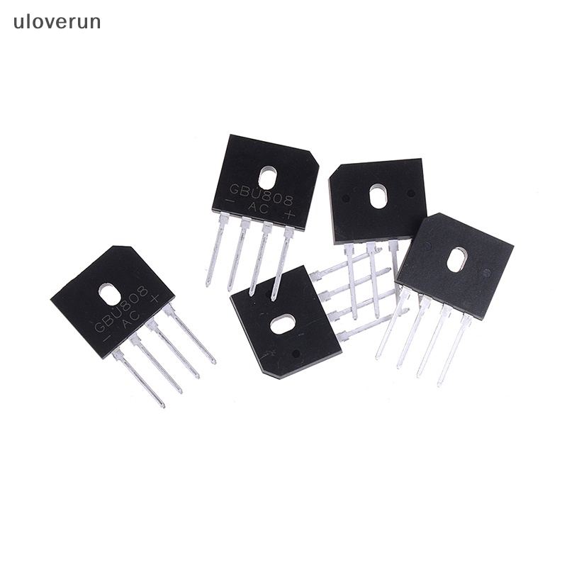 Set 5 Đi Ốt Chỉnh Lưu ic GBU808 800V 8A Chuyên Dụng