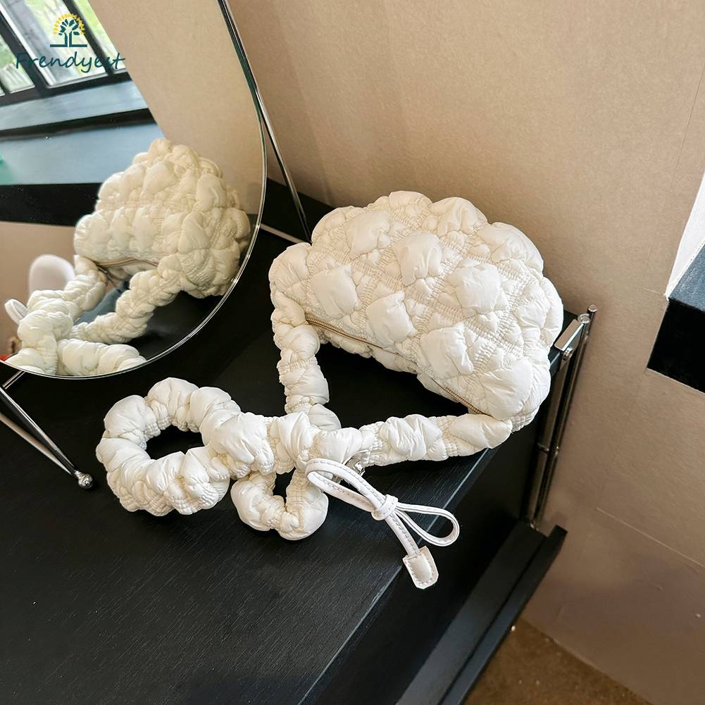 Túi Xách Hình Đám Mây Nhồi Bông Sáng Tạo Thời Trang Mùa Hè Dành Cho Nữ