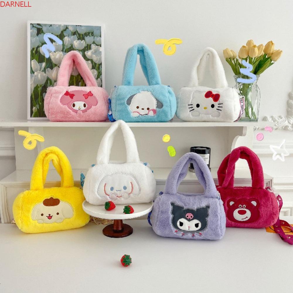 DARNELL Ba Lô Đeo Vai Cỡ Lớn In Hoạt Hình Kuromi Melody Cinnamoroll Melody Dễ Thương Cho Bé Dùng Làm Quà Tặng Sinh Nhật