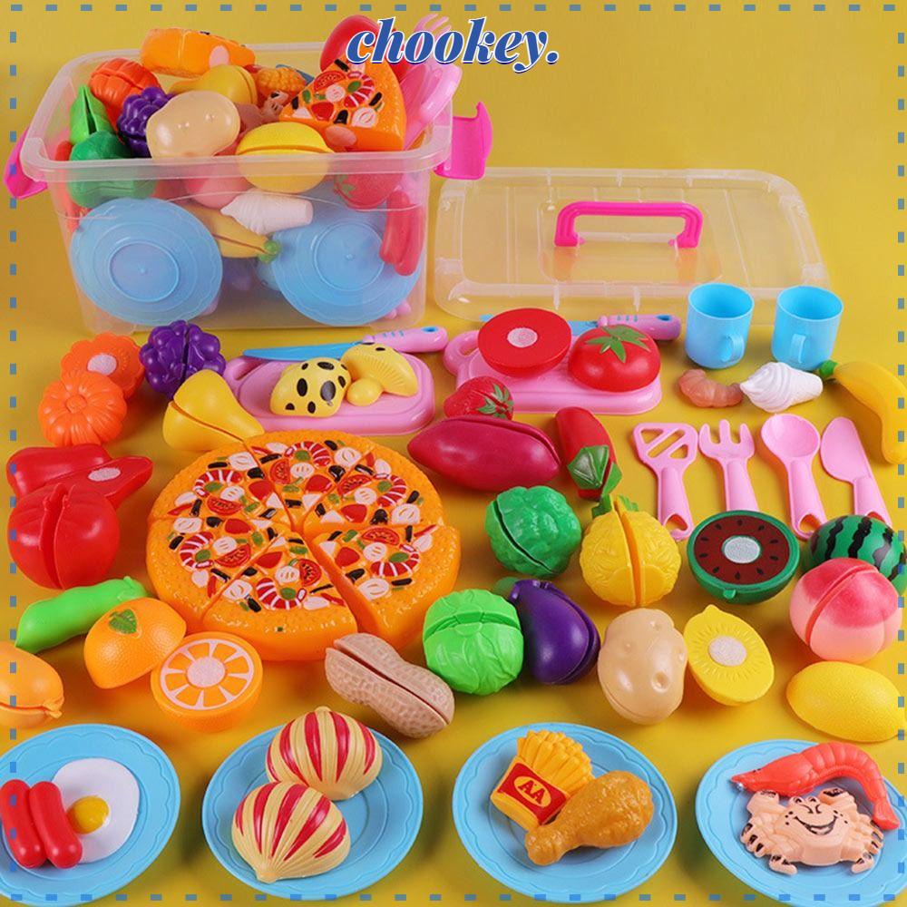 CHOOKEY Bộ Đồ Chơi Cắt Trái Cây 25 / 35 Món Cho Bé