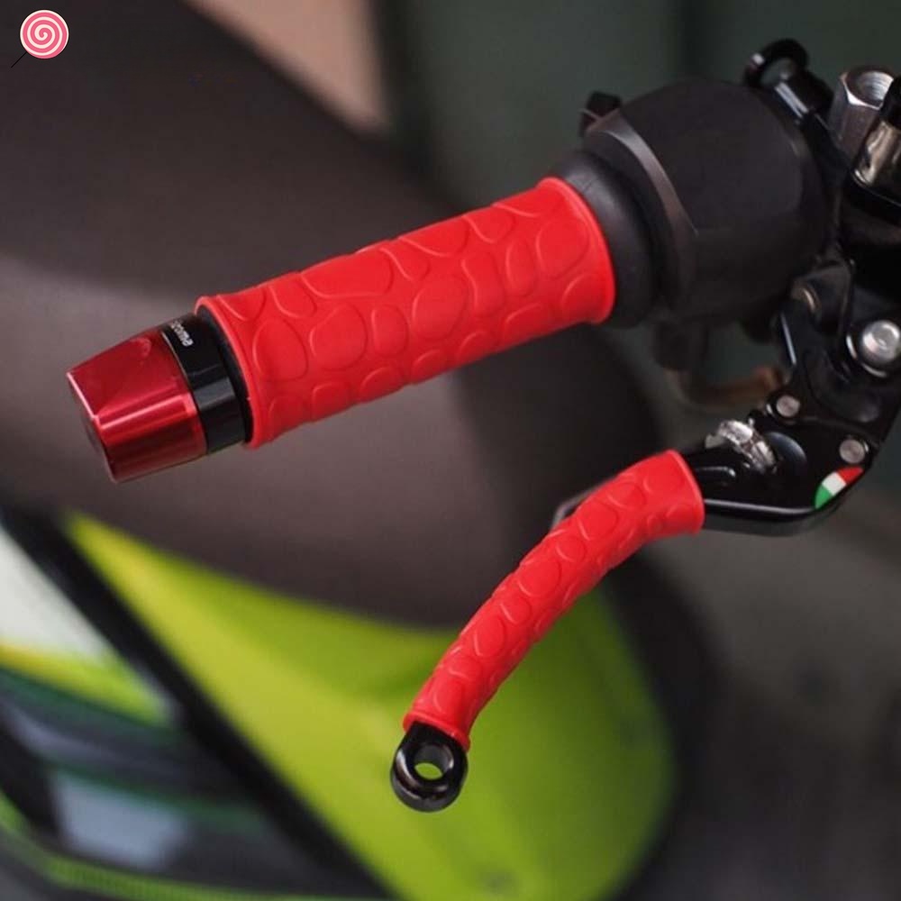 Vỏ Bọc Tay Lái Xe Máy Bằng Cao Su Silicone Chống Trượt Thoải Mái