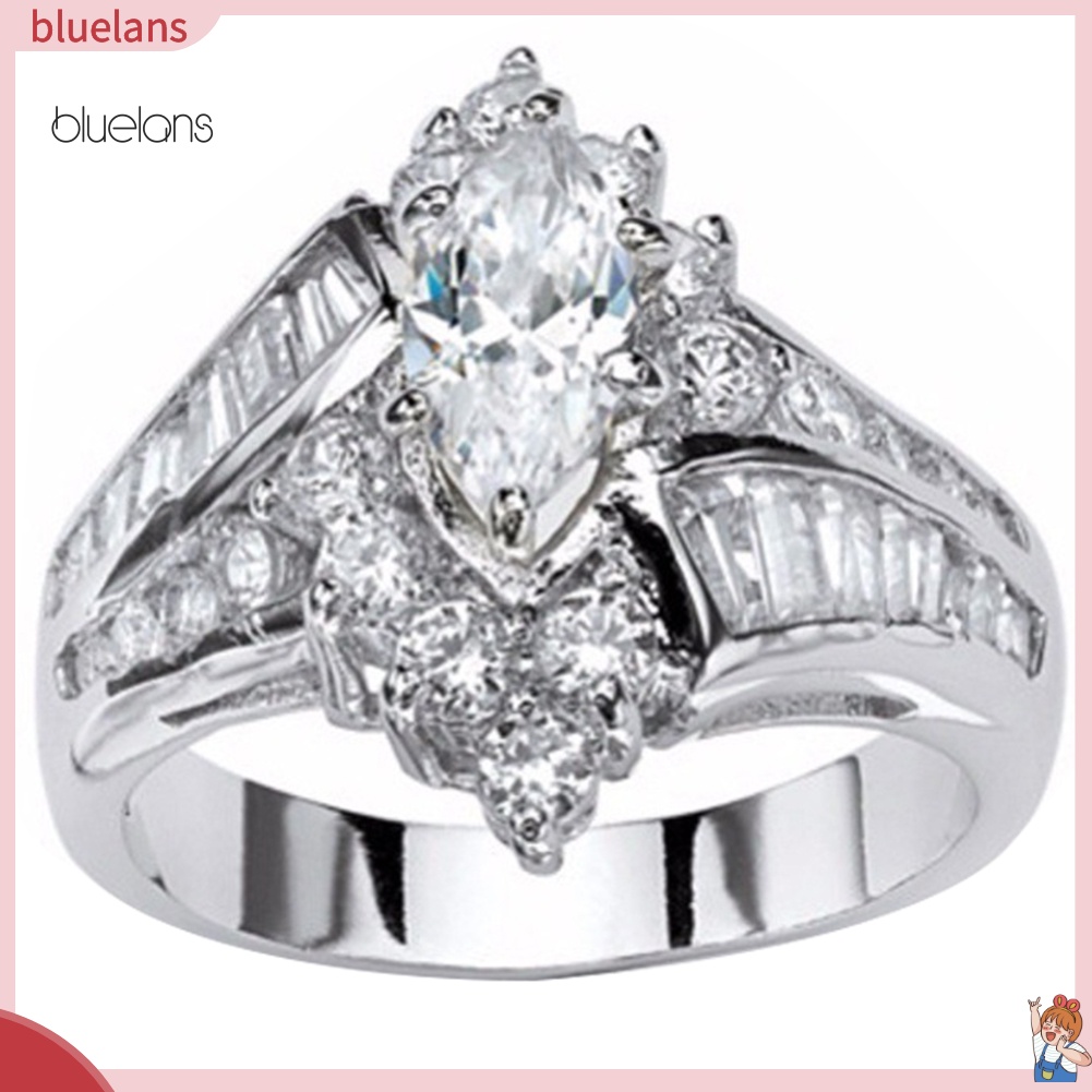 Nhẫn Đính Đá Zirconia Thời Trang Cho Nữ