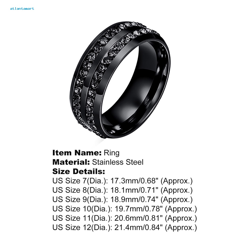 Túi Đựng Đồ Dùng Cao Cấp Tiện Dụng| Nhẫn Thép Không Gỉ Đính Đá Thời Trang Cho Nam Nữ