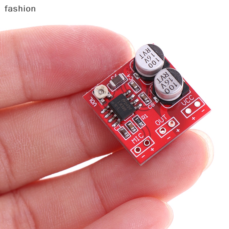 Bo mạch khuếch đại công suất micro Electret 5V-12V LM386 đạt được 200 lần mic amp VN